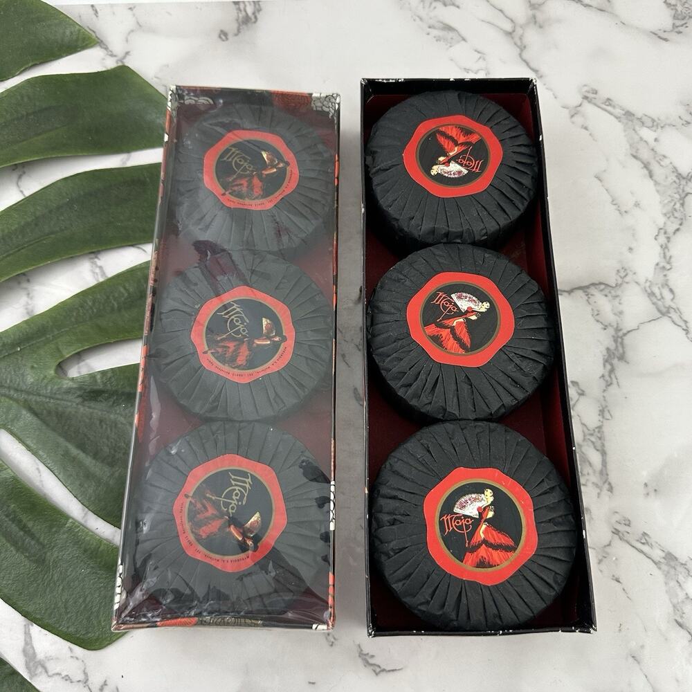 Maja Jabon Savon Soap 2 Boxed Set New 6 Round Bars Perfumed Spain Myrurgia